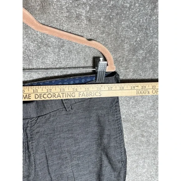 Peter Millar Soft Corduroy Pants Mens Size 35x36 Gray Black Cotton Chino Pockets - Picture 6 of 9